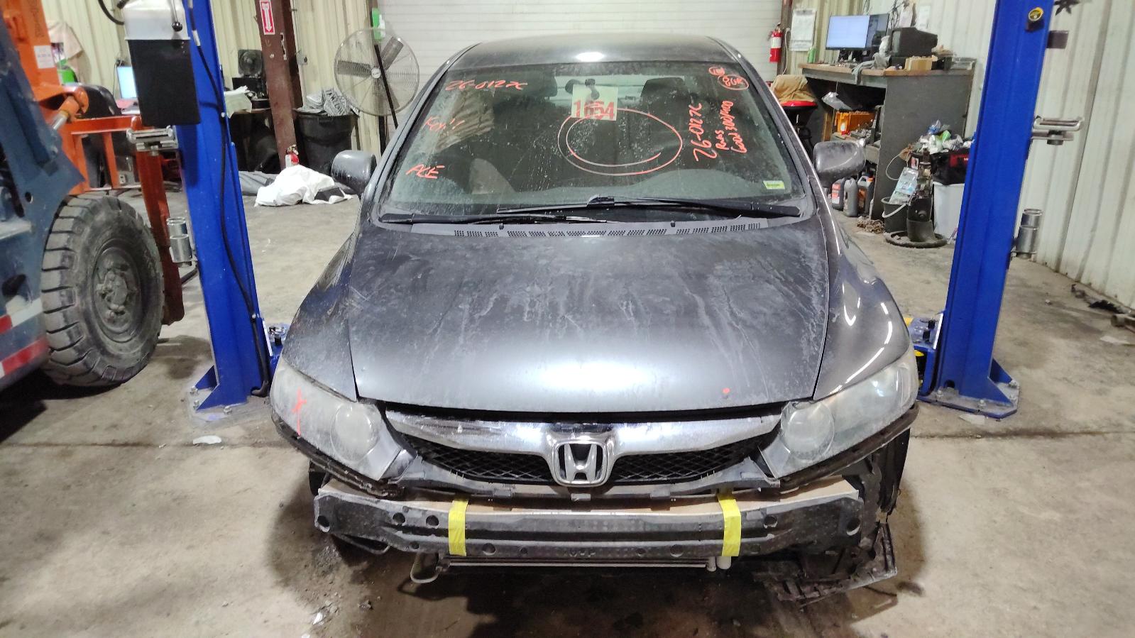 2006, 2007, 2008, 2009, 2010, 2011 Honda Civic 4-Piece Radiator Core Support Assembly (OEM)