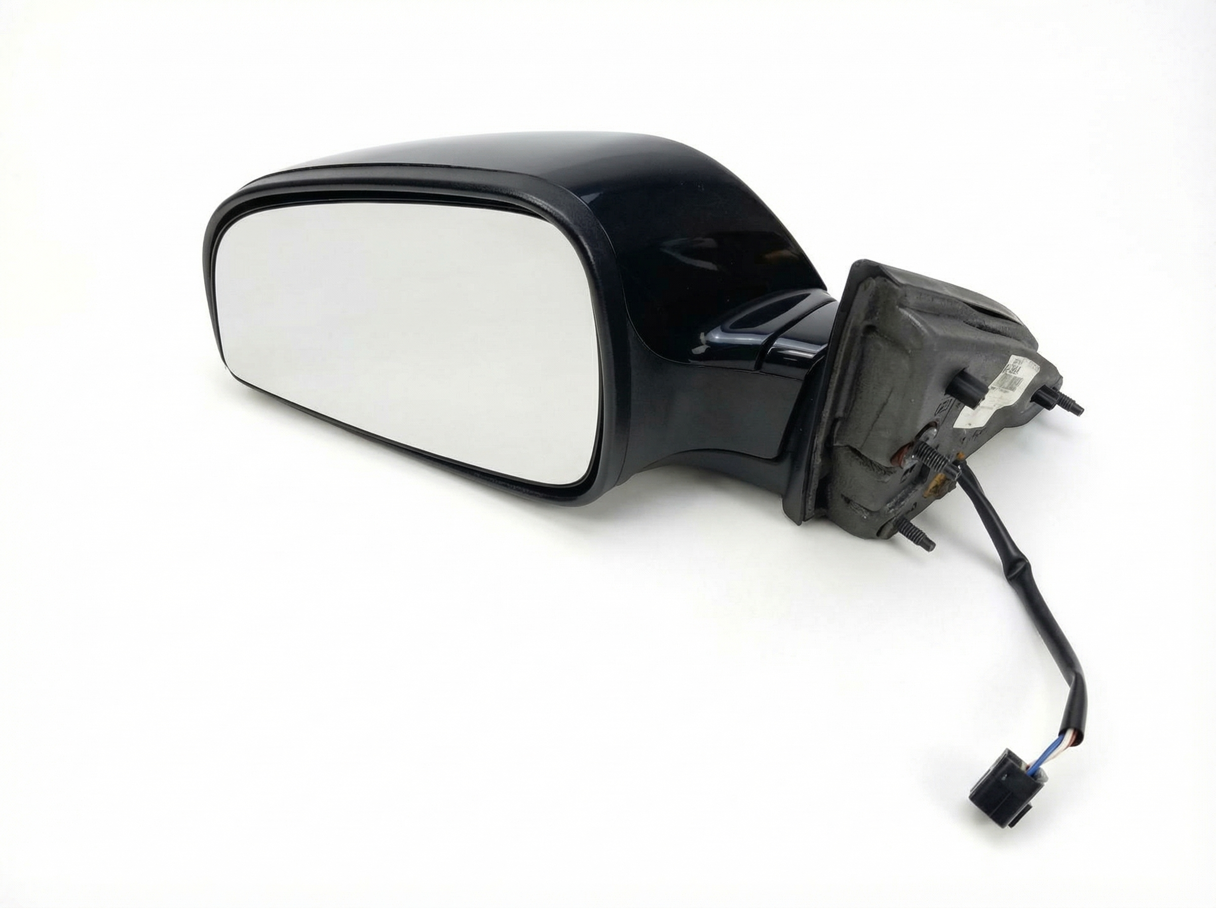2008, 2009, 2010 Chevrolet Malibu Silver Power Door/Side View Mirror (Less Glass) - Left (Driver) (OEM)