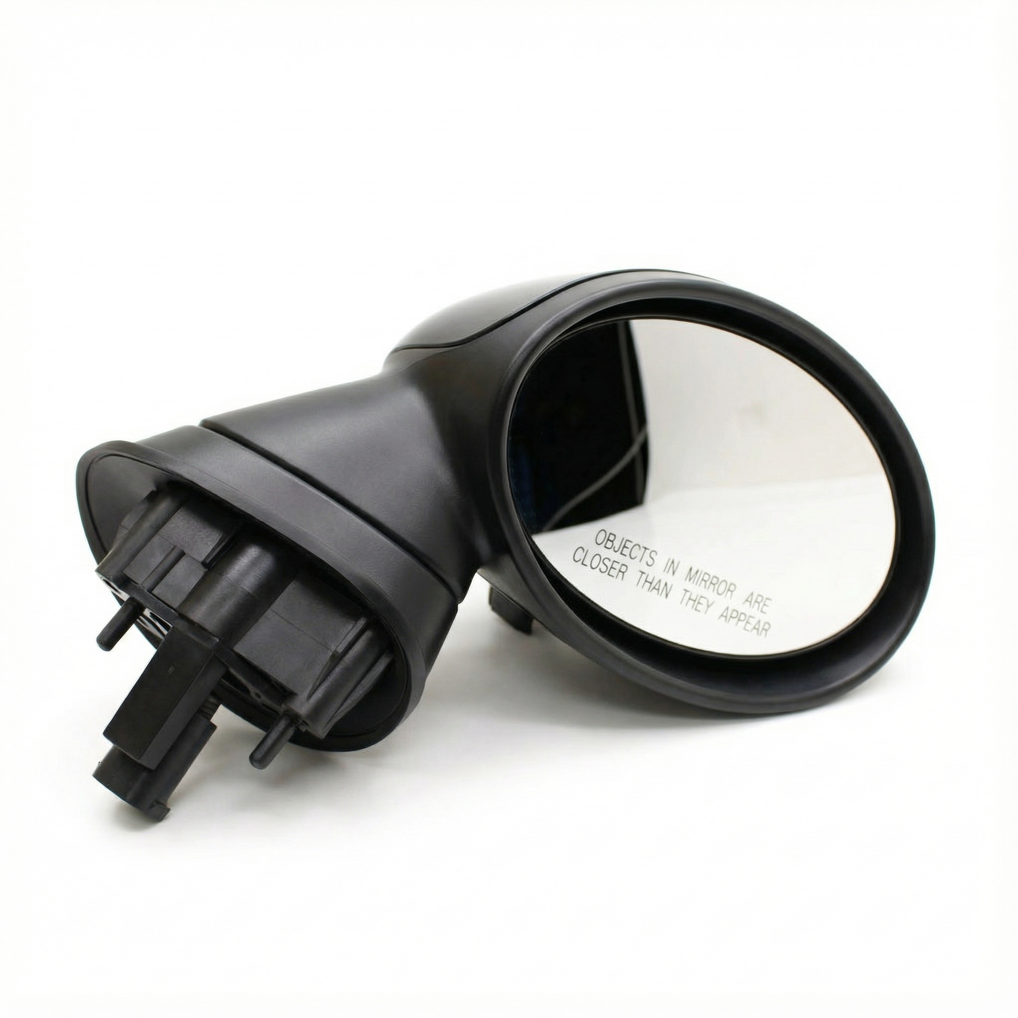 2002, 2003, 2004, 2005, 2006, 2007, 2008 Mini Cooper Blue Power Door/Side View Mirror - Left (Driver) (OEM)