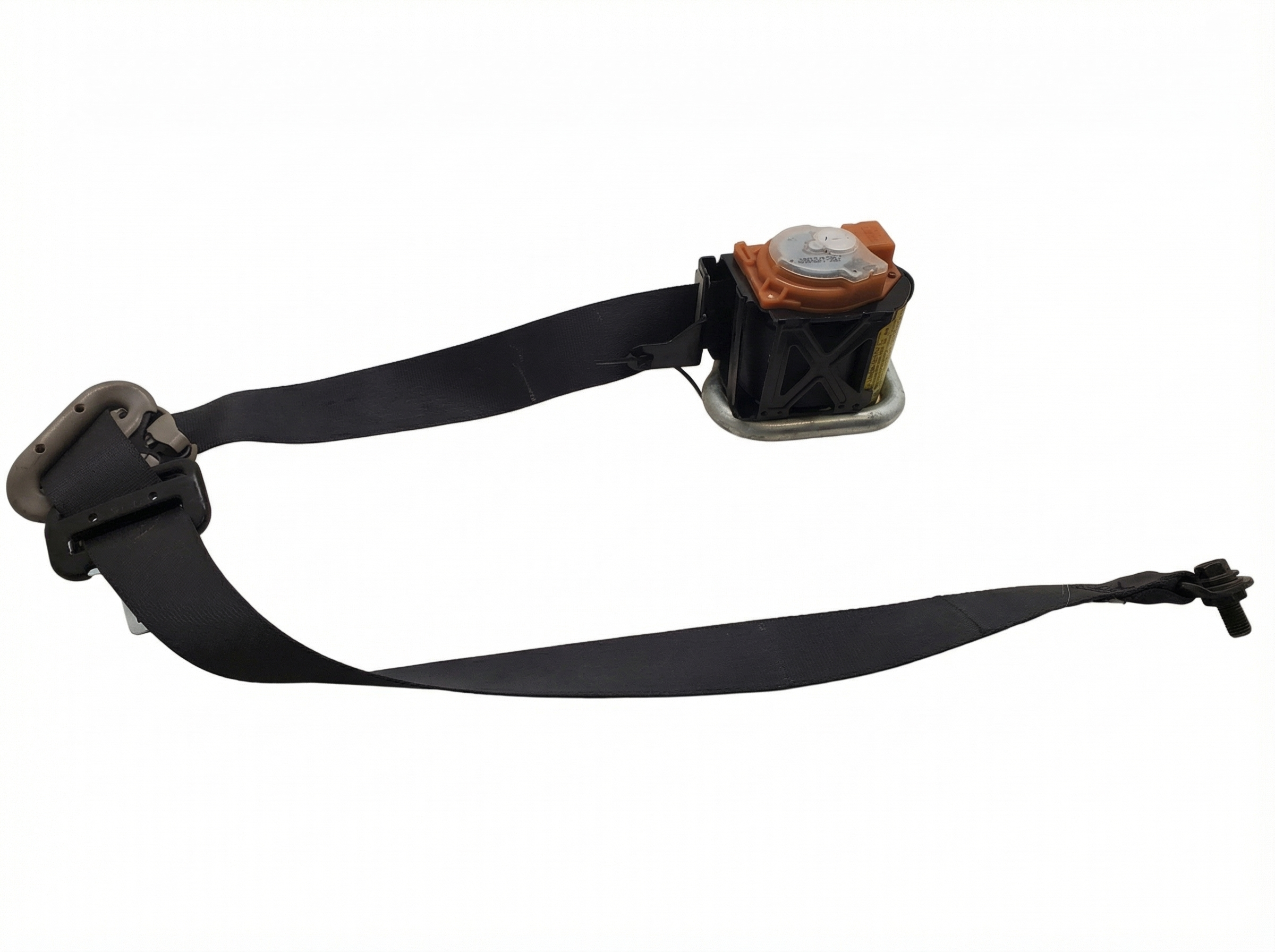 OEM Black Seat Belt Buckle with Pretensioner for 2003-2005 Lexus IS300, LEXUS IS300 - Front (OEM)