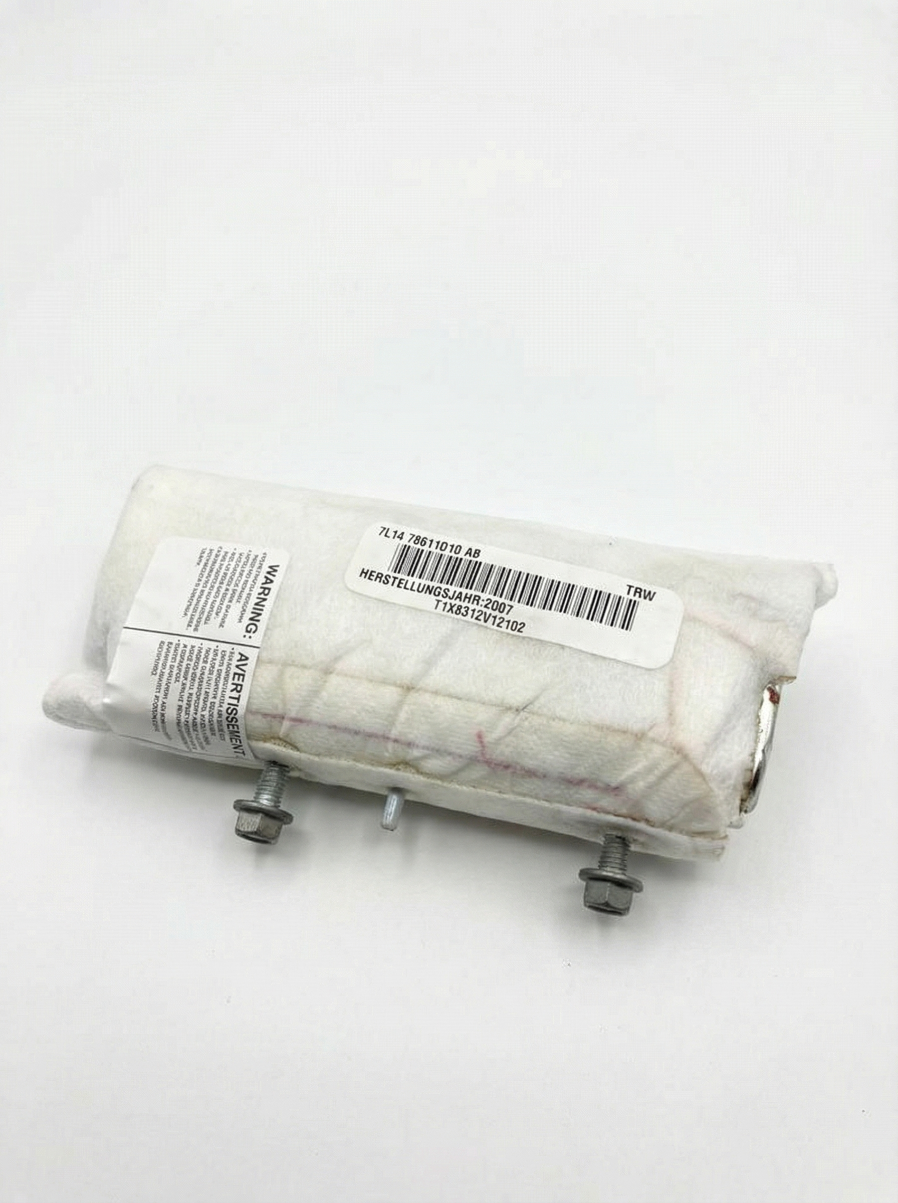 2007, 2008, 2009, 2010, 2011, 2012, 2013, 2014 Lincoln Navigator Black Front Seat Air Bag Module - Right (Passenger) (OEM)