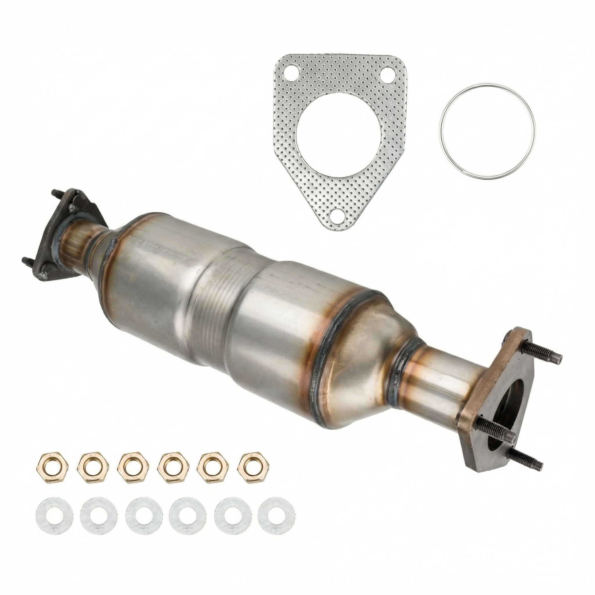 OEM Catalytic Converter Set for 2013-2018 Acura RDX - Left or Right, Rear (OEM)