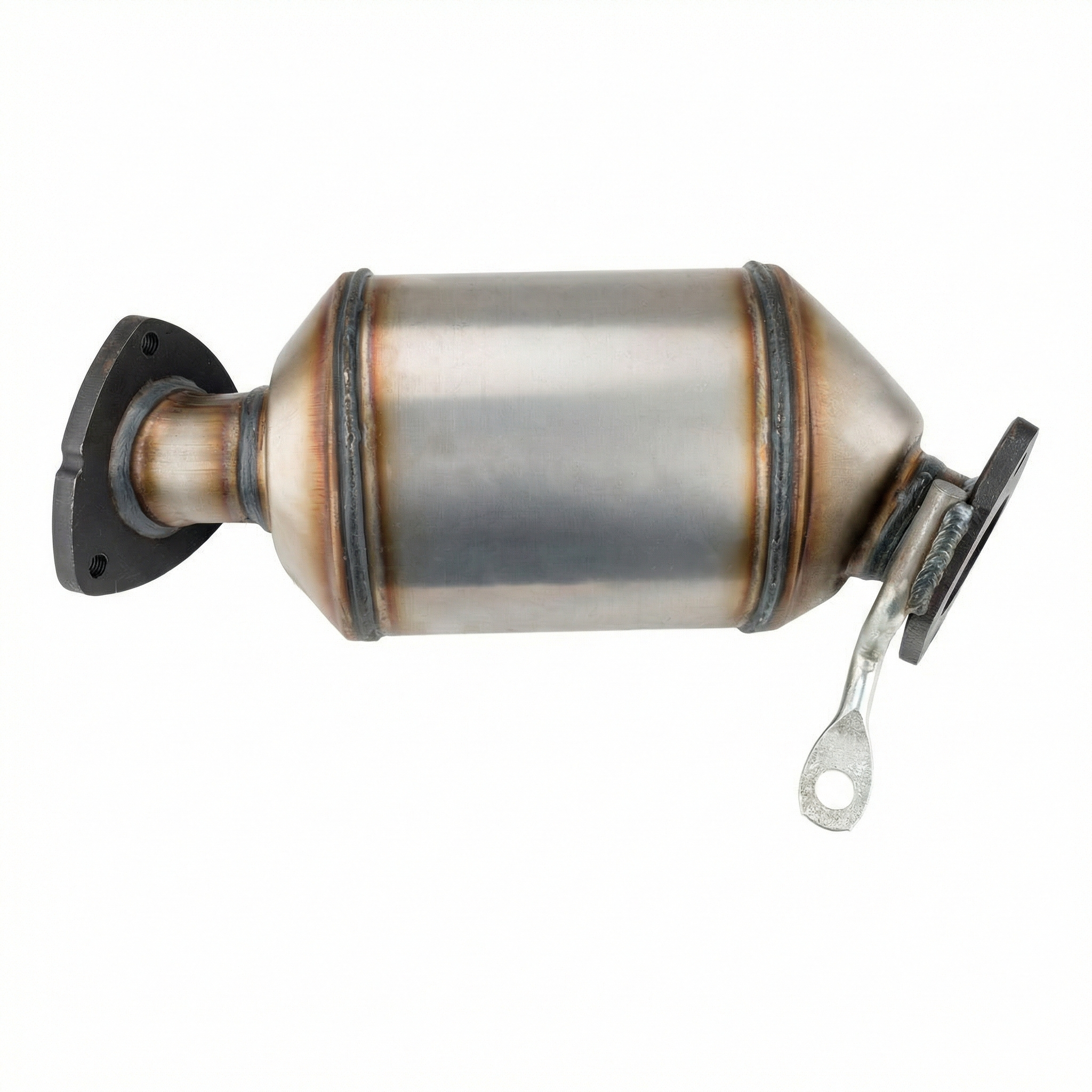 OEM Catalytic Converter with Integrated Exhaust Pipe for 2009-2017 Buick, Chevrolet, GMC, & Saturn - Left