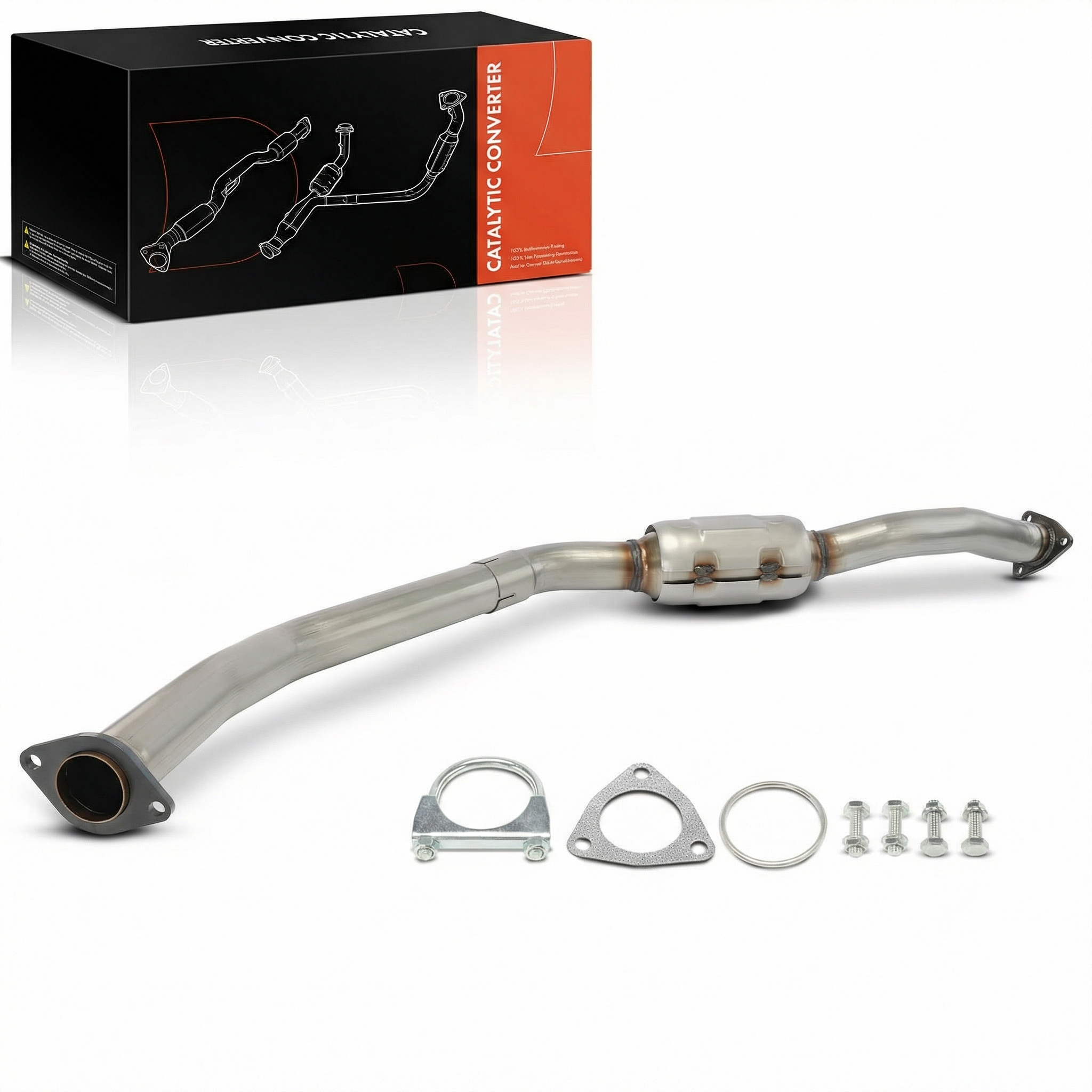 OEM Catalytic Converter for 2014-2018 Subaru Forester - Rear (OEM)