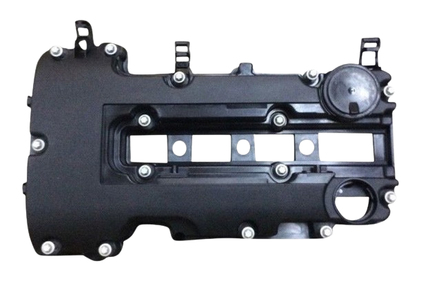 OEM Black Engine Valve Cover for 2011-2020 Buick, Cadillac, & Chevrolet - Lower