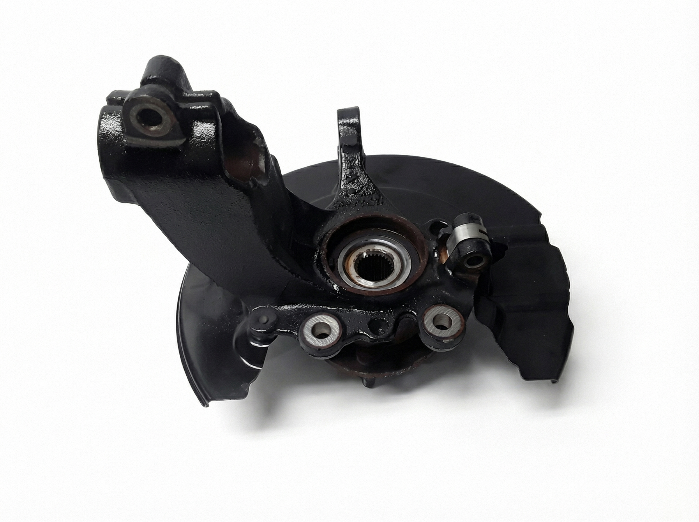 OEM Front Steering Knuckle with Hub for 2014-2018 Ford TRANSIT CONNECT, Transit Connect - Right (Passenger) (OEM)