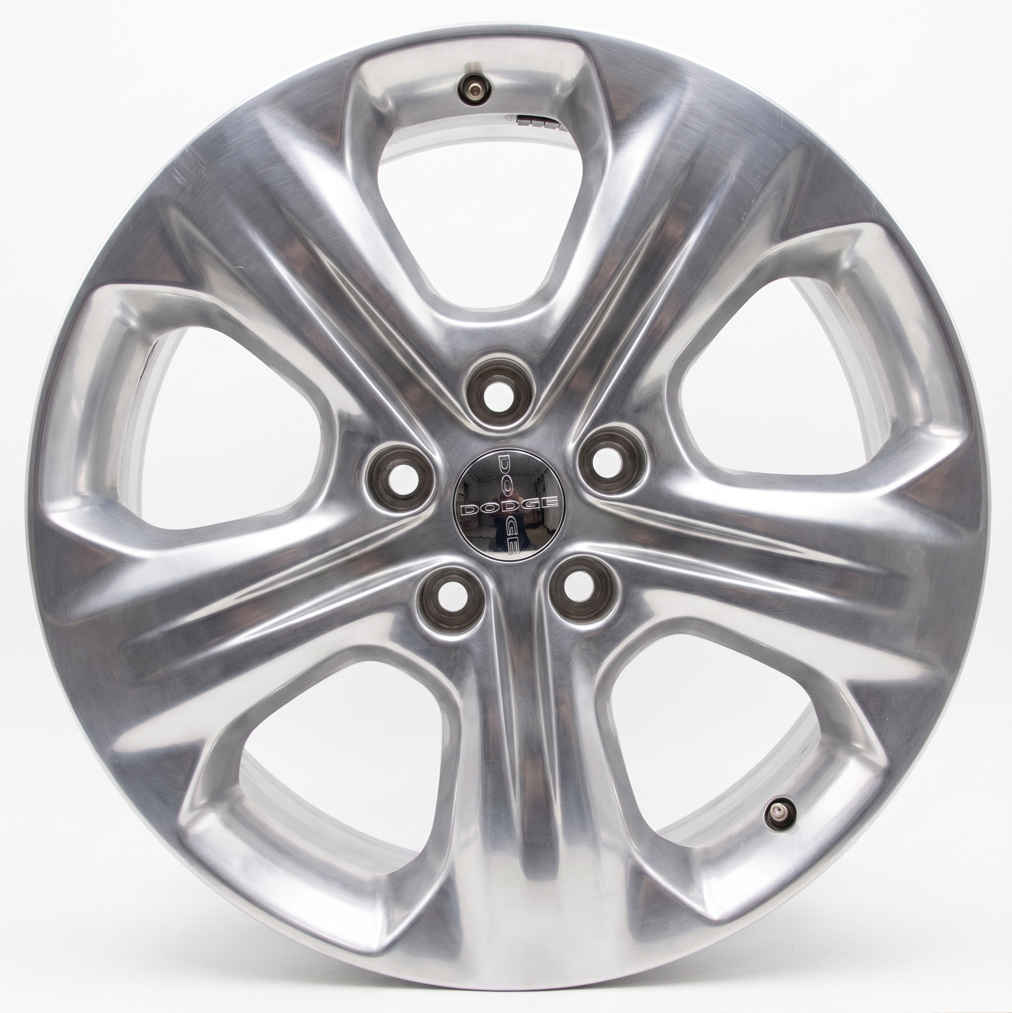 2005, 2006, 2007, 2008, 2009, 2010 Jeep Commander Painted Silver Alloy Wheel (OEM)