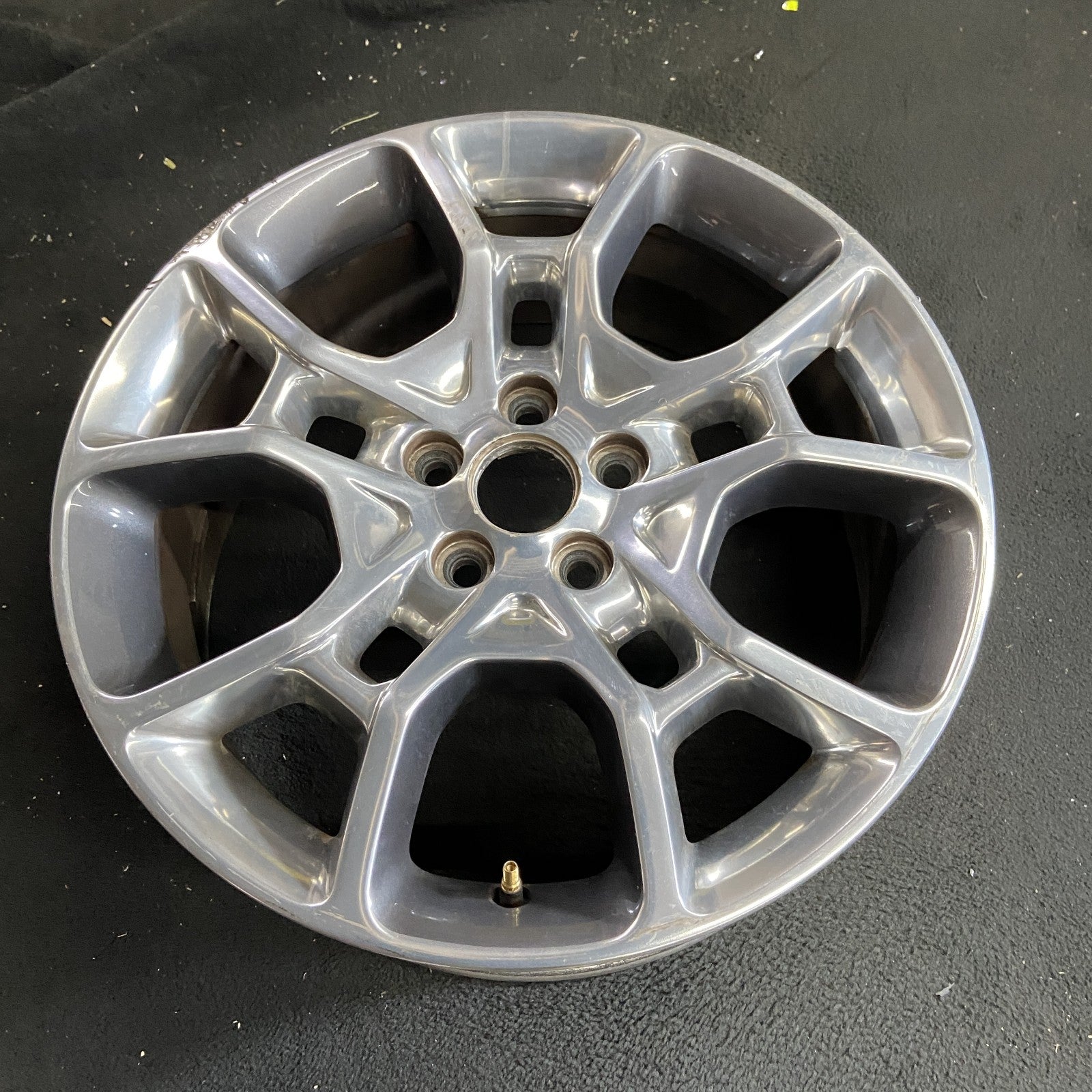 OEM Polished Charcoal Alloy Wheel for 2015, 2016, 2017, 2018 Dodge Challenger, Charger