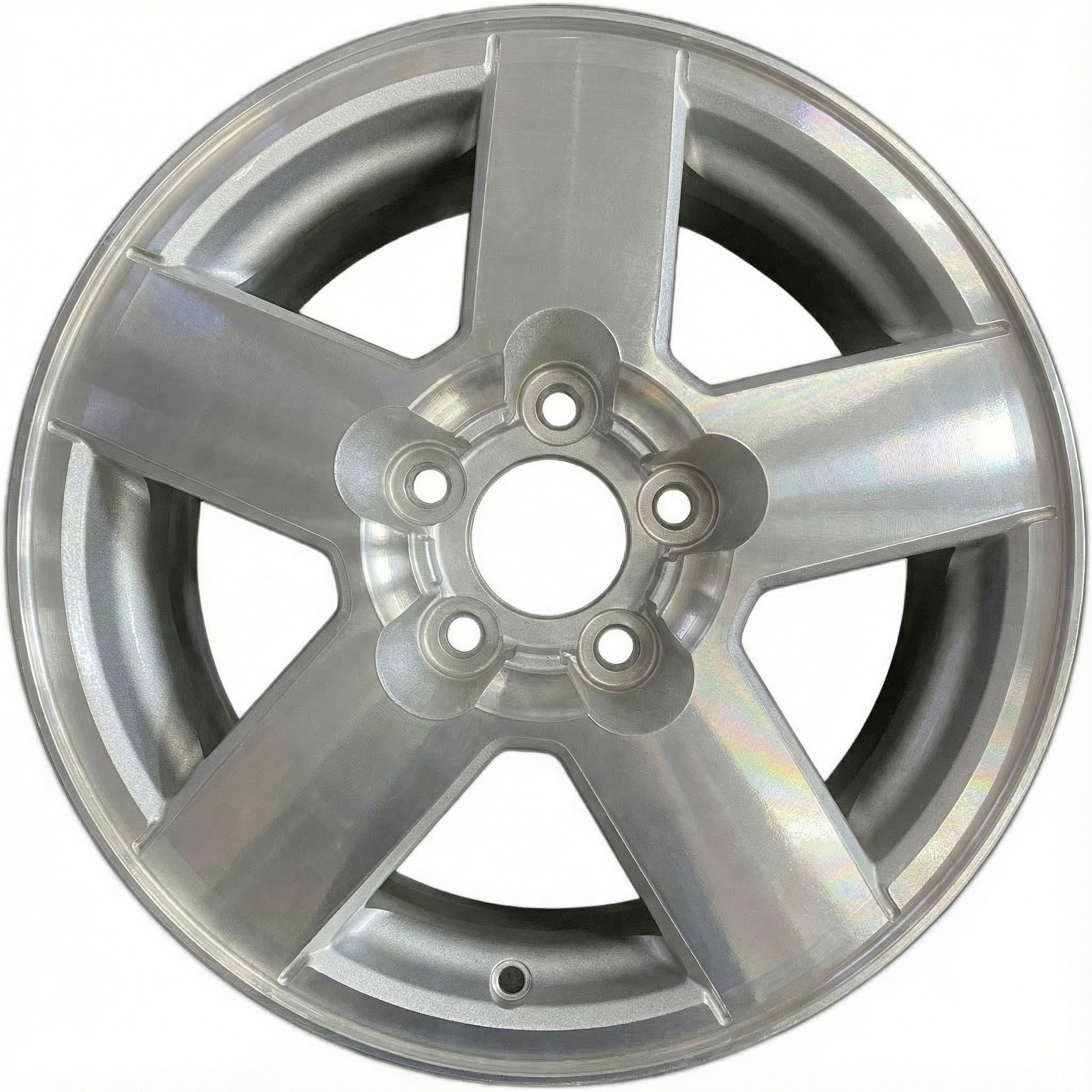 2005, 2006, 2007, 2008, 2009 Chevrolet Equinox Machined Silver Alloy Wheel (OEM)