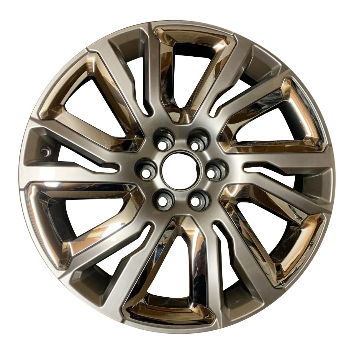 2021 GMC Yukon XL Painted Black Alloy Wheel (OEM)