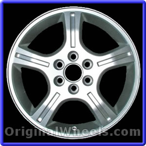 2019, 2020, 2021, 2022 Chevrolet Blazer Painted Silver Alloy Wheel (OEM)