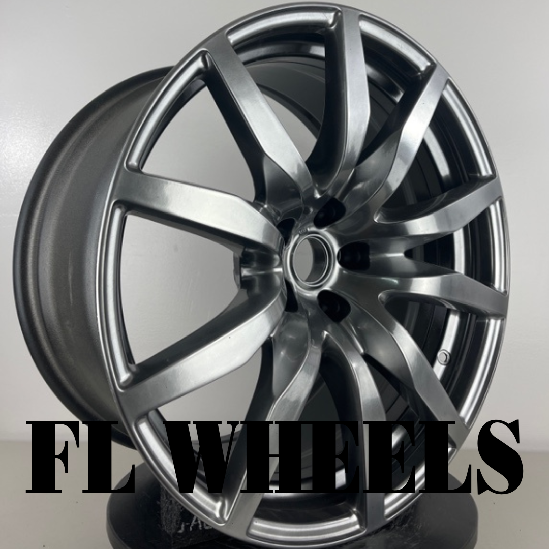 2012, 2013, 2014, 2015, 2016 Nissan GT-R Painted Charcoal Alloy Wheel (OEM)