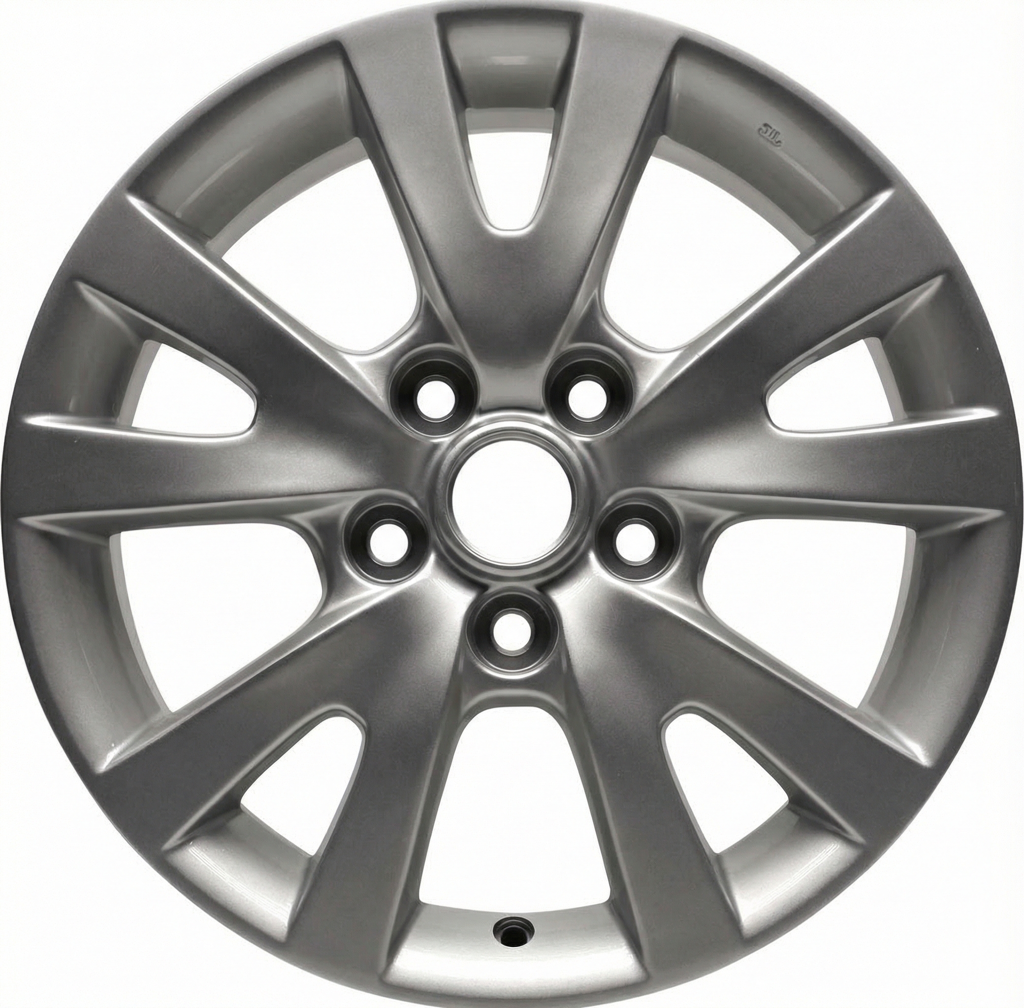 2007, 2008, 2009 Mazda 3 Painted Silver Alloy Wheel (OEM)