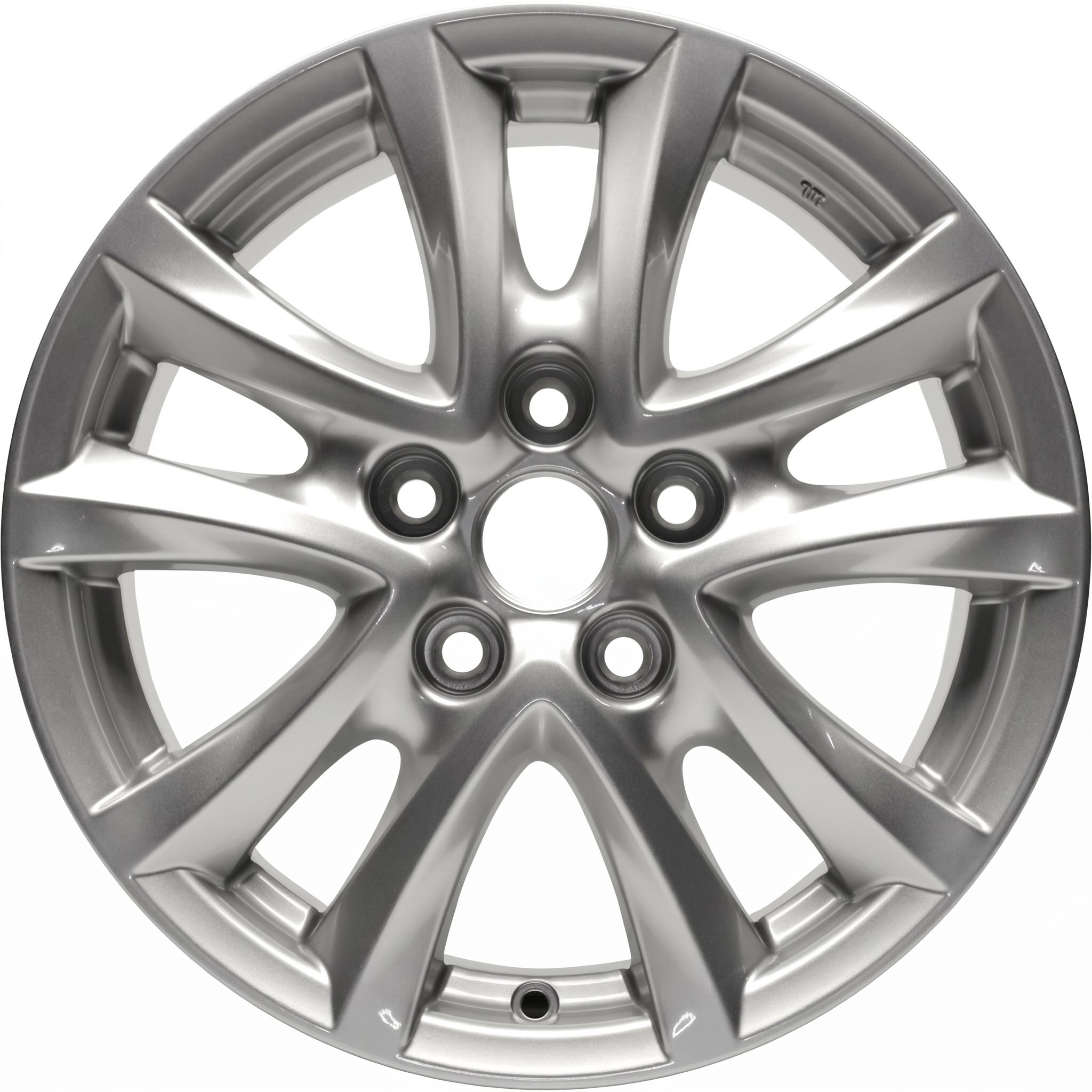 2014, 2015, 2016, 2017, 2018 Mazda 3 Painted Silver Alloy Wheel (OEM)