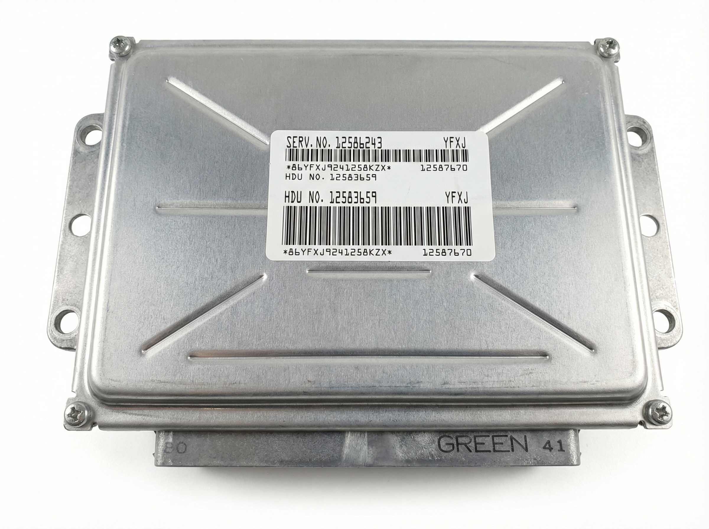 OEM Powertrain Control Module (PCM) for 2004-2005 Buick, Cadillac, Chevrolet, General Motors, GMC, & Pontiac - Rear