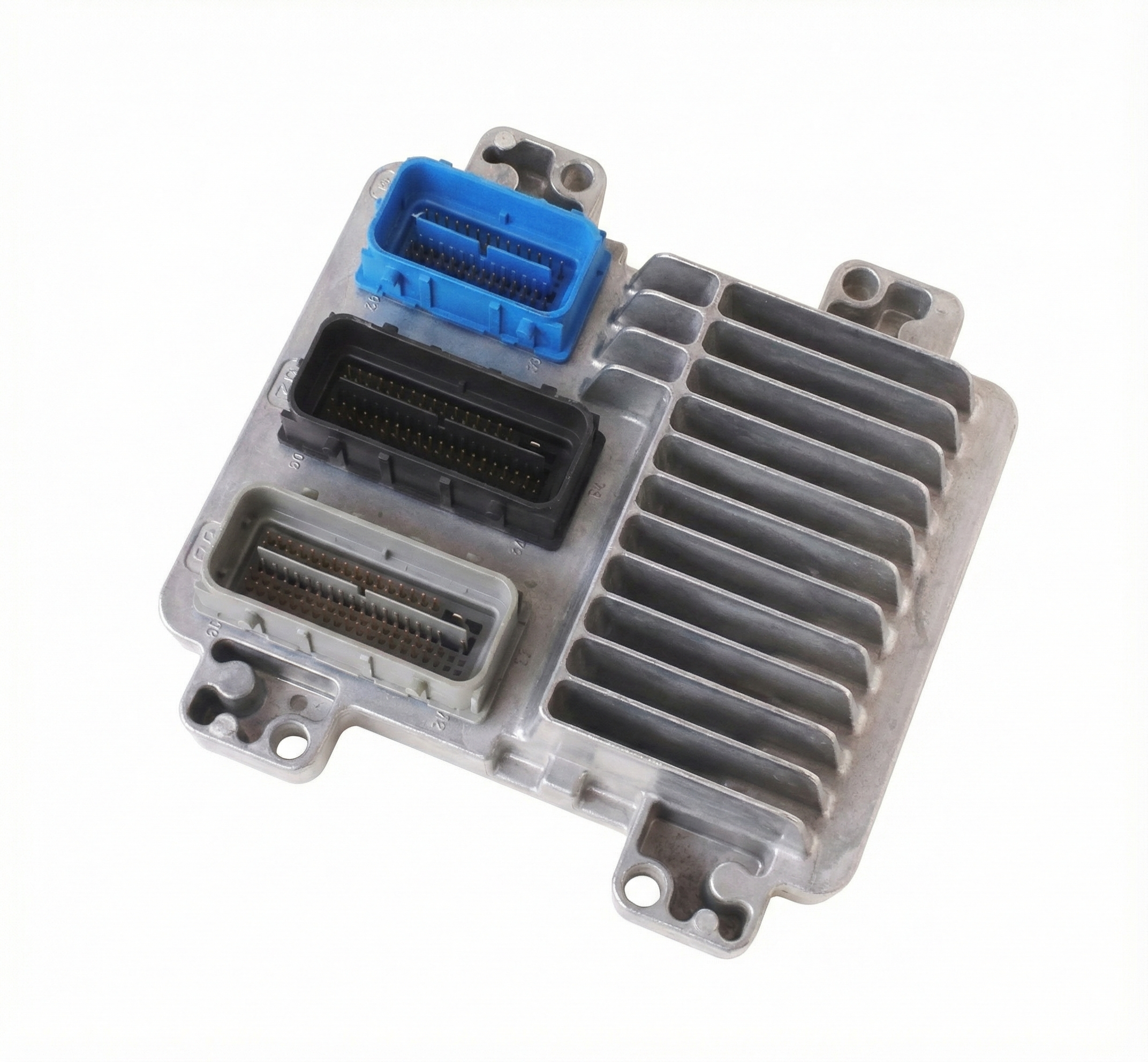 OEM Powertrain Control Module (PCM) for 2007 Buick, Cadillac, Chevrolet, General Motors, GMC, Pontiac, & Saturn - Front