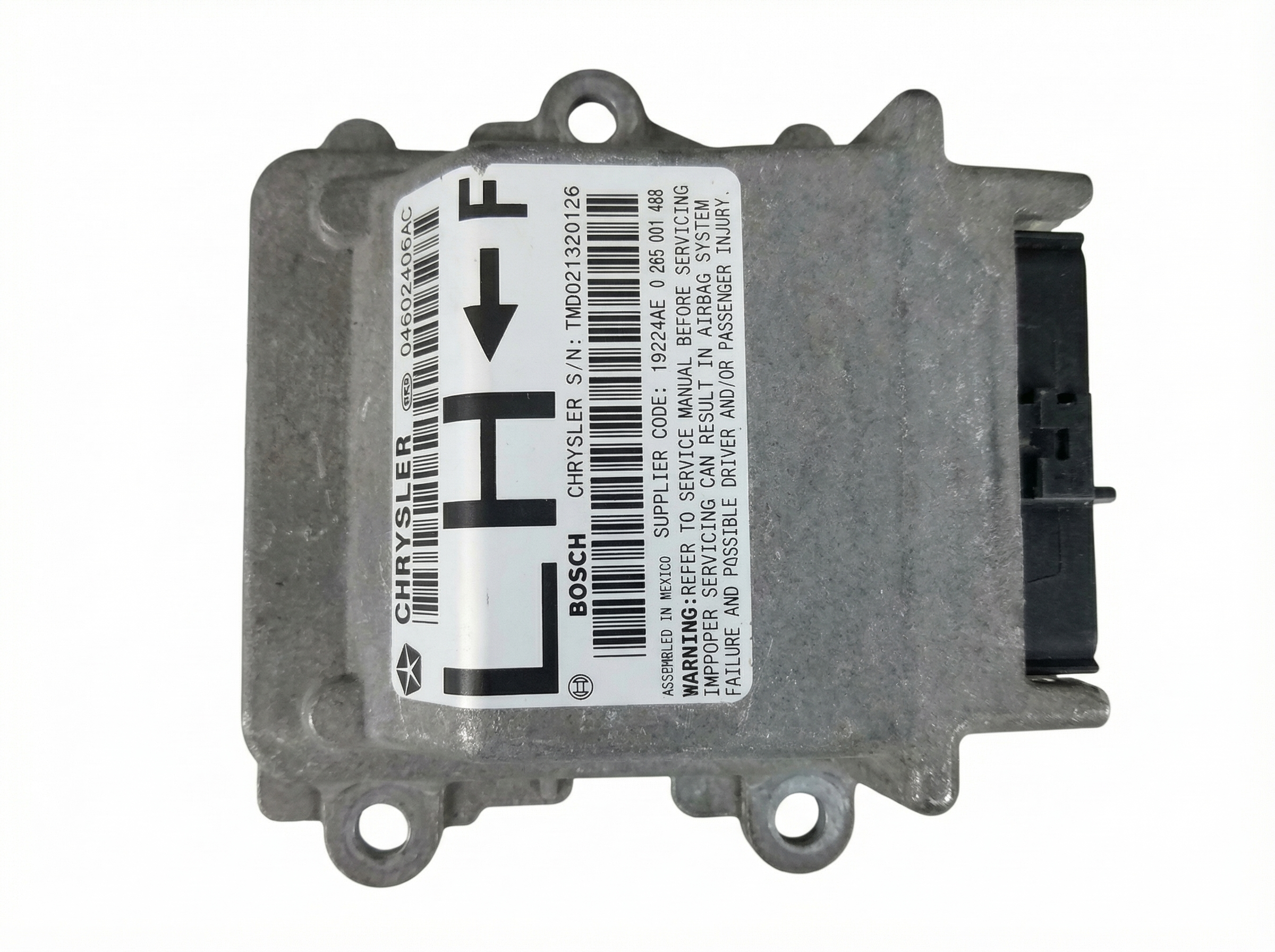 2003, 2004 Dodge Intrepid Airbag Control Module - Front (OEM)