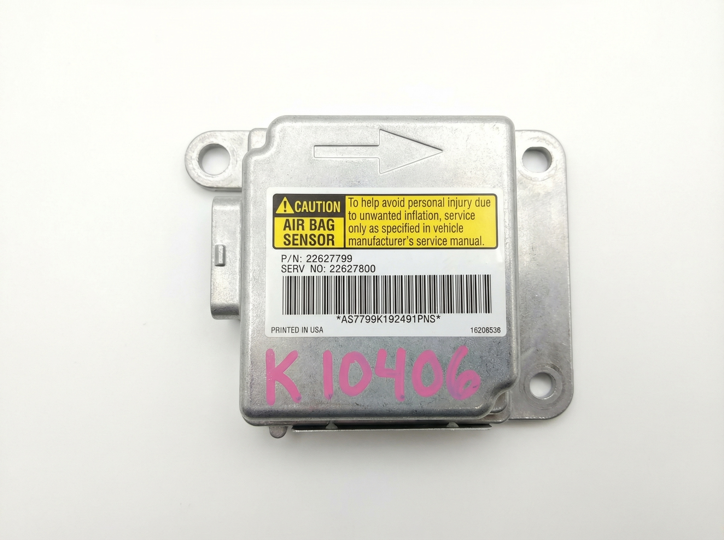 OEM Airbag Control Module for 2000 General Motors, Oldsmobile, & Pontiac