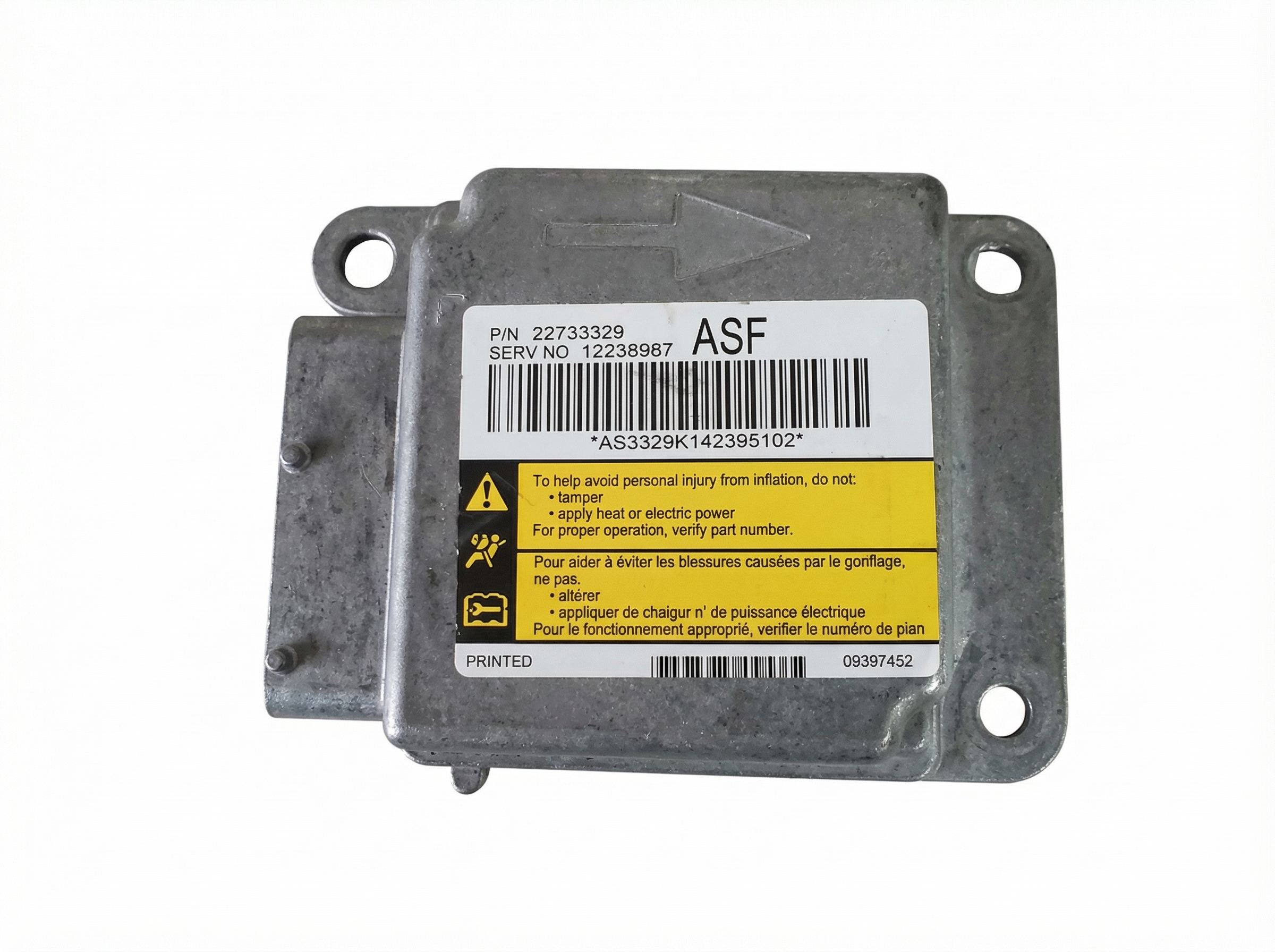 2005 Chevrolet Equinox Airbag Control Module (OEM)