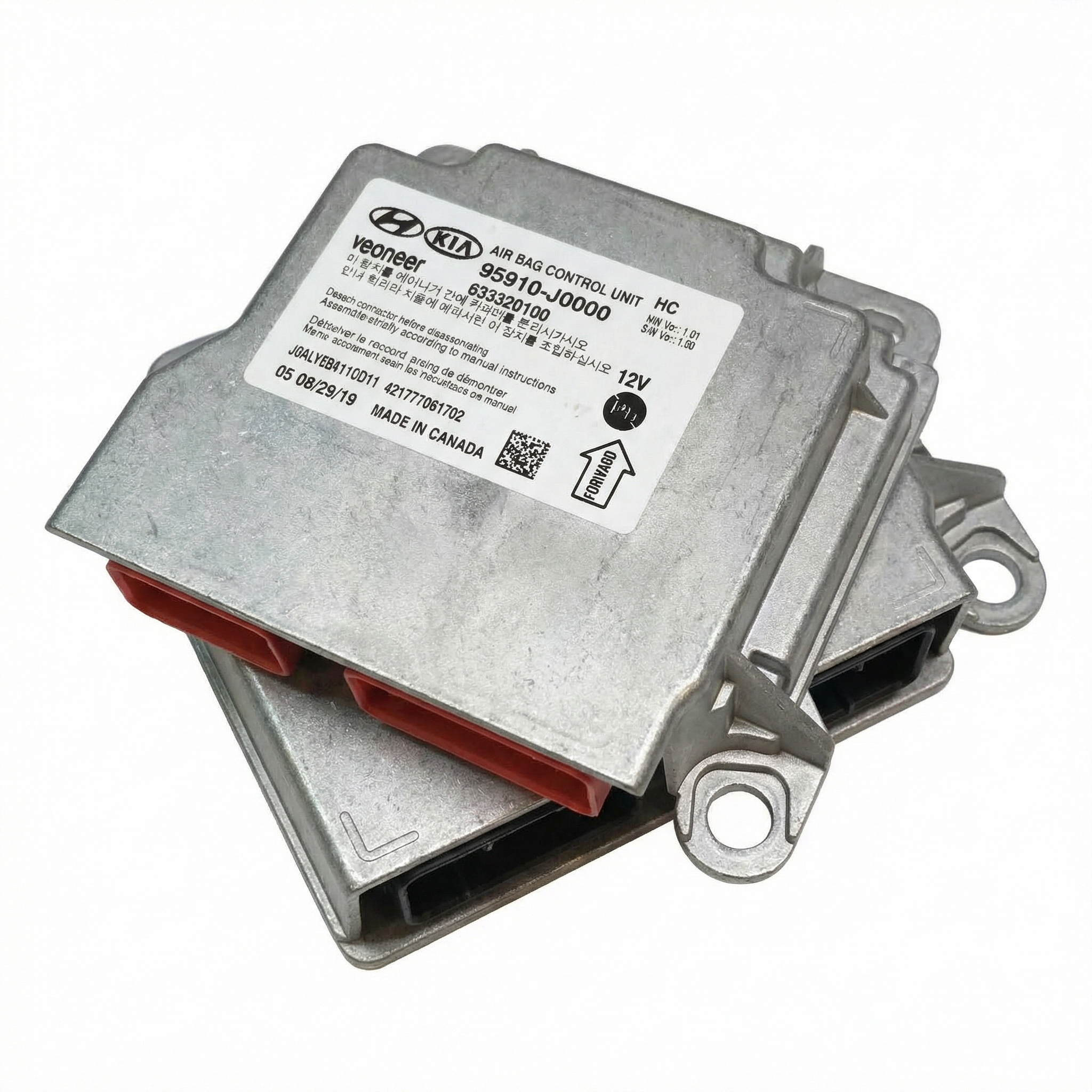 OEM Airbag Control Module for 2018-2022 Hyundai ACCENT, Accent - Front (OEM)