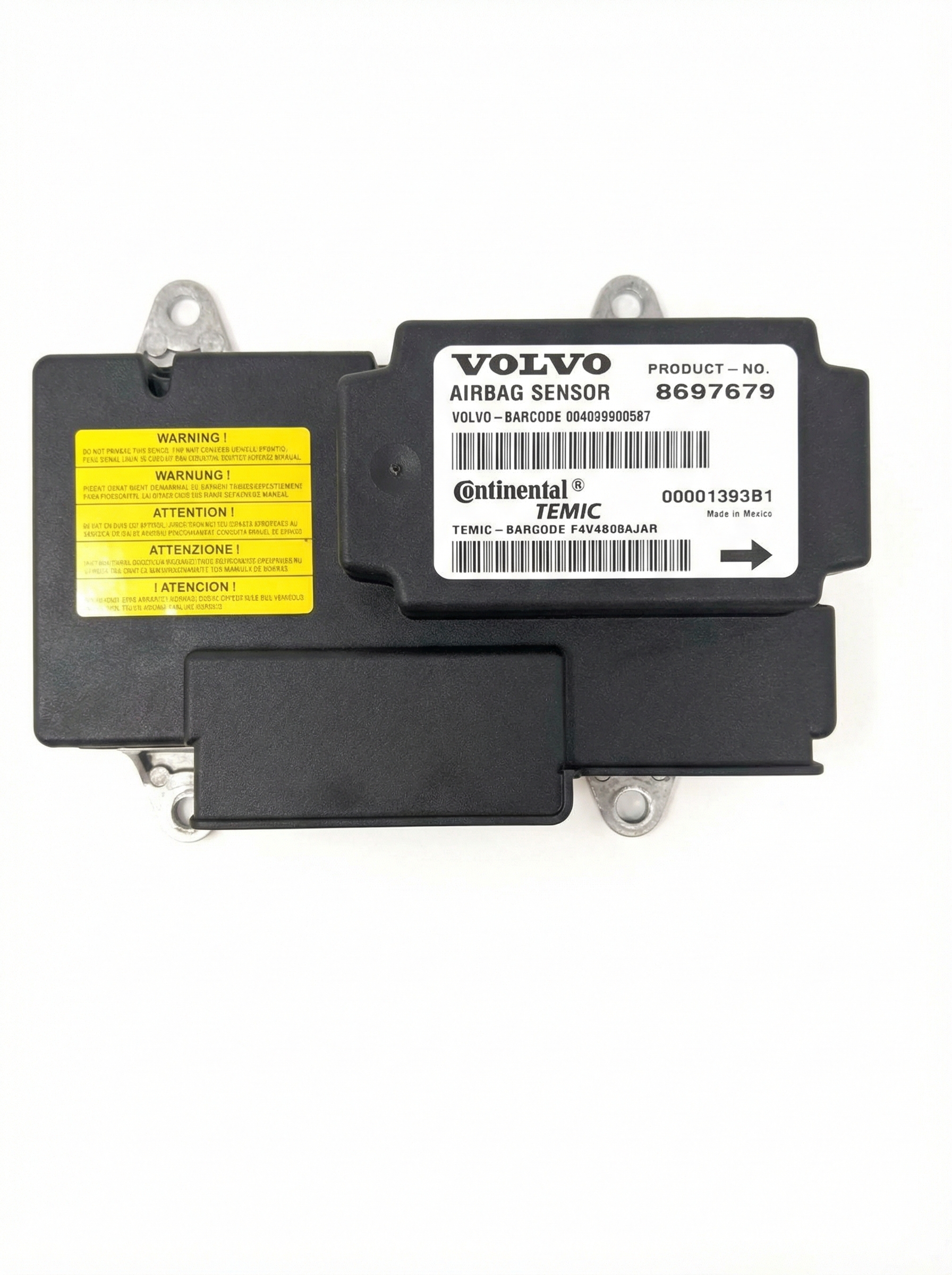 OEM Airbag Control Module for 2004, 2005, 2006, 2007 Volvo C30, C70, S40, V50