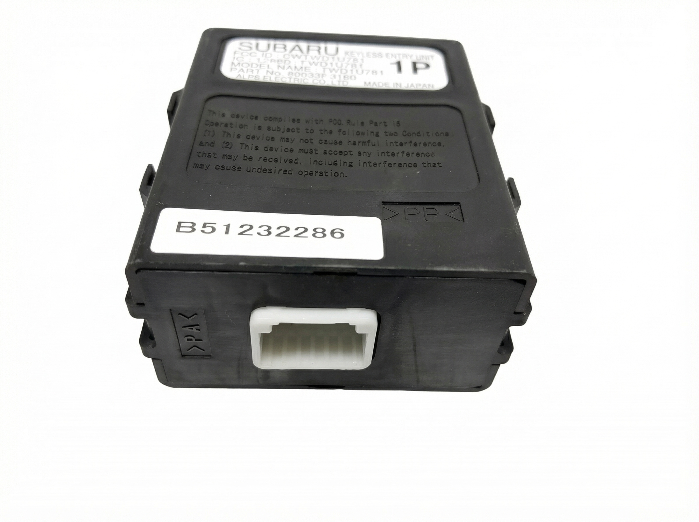 OEM Theft and Keyless Entry Control Module for 2015-2016 Subaru IMPREZA, Impreza (OEM)