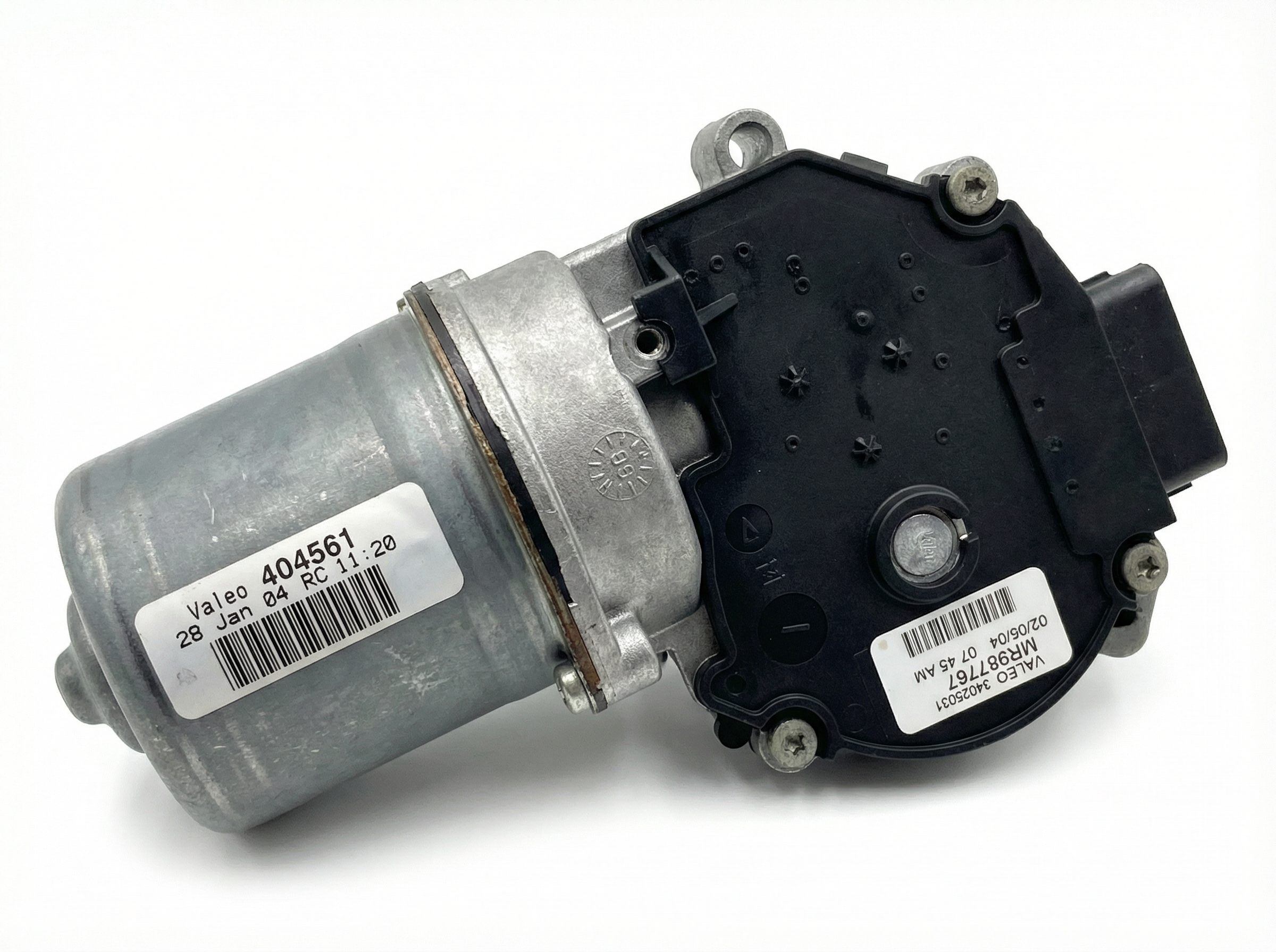 OEM Windshield Wiper Motor and Linkage Assembly for 2003-2005 Chrysler & Mitsubishi - Front