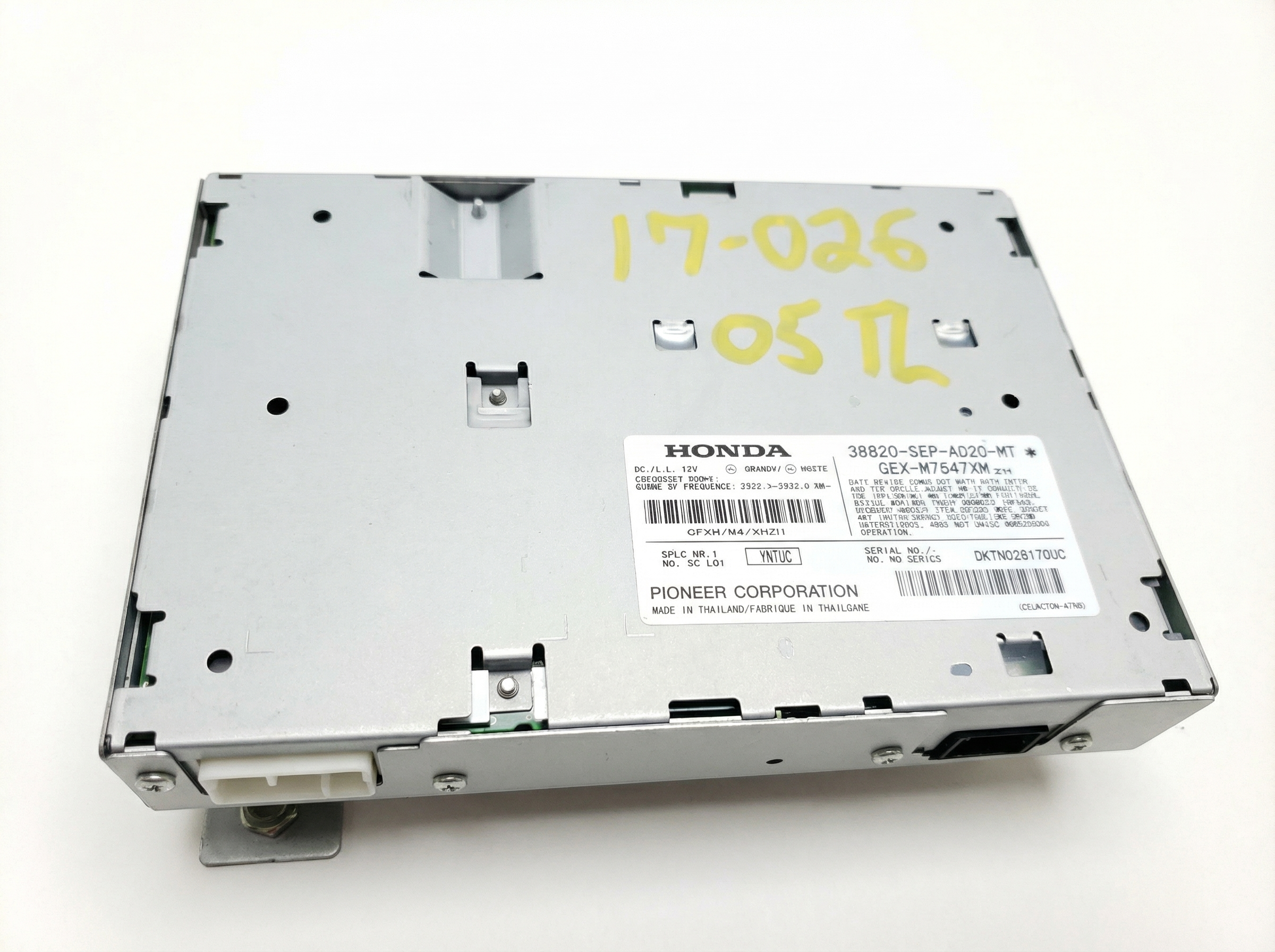 OEM XM Satellite Radio Unit for 2004-2005 Acura TL - Rear (OEM)