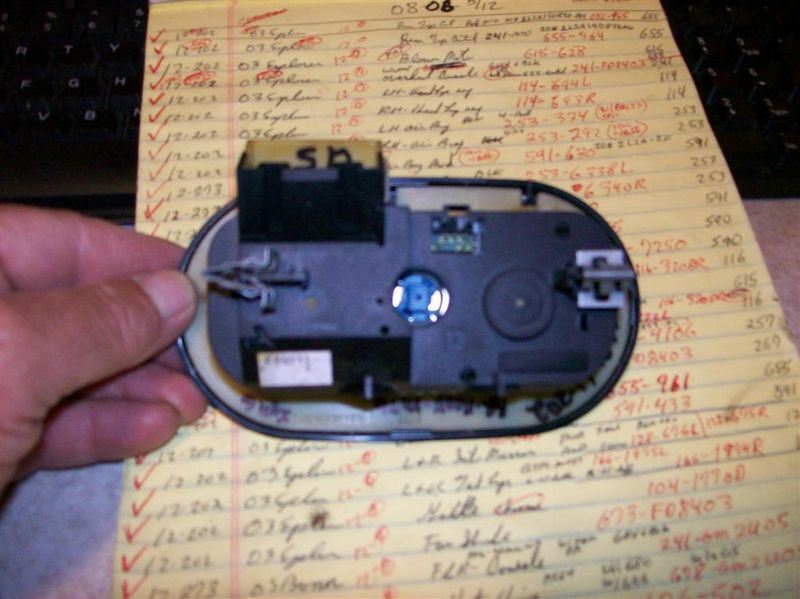 2002, 2003, 2004, 2005 Ford Explorer Overhead Temperature Control Module - Front (OEM)