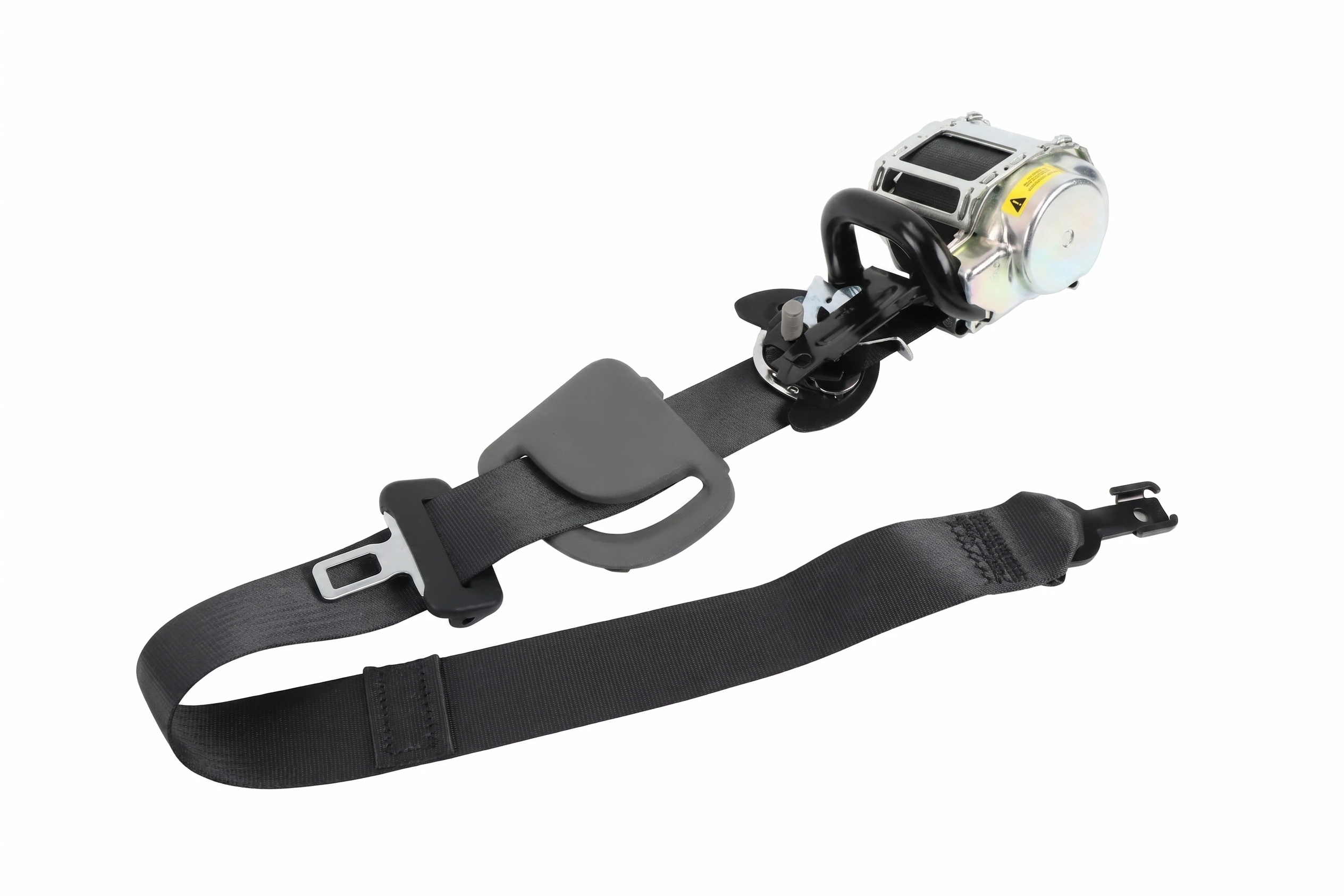 2018, 2019, 2020, 2021 Lincoln Navigator Ebony (Black) 2nd Row Seat Belt Assembly - Rear, Right (Passenger) (OEM)