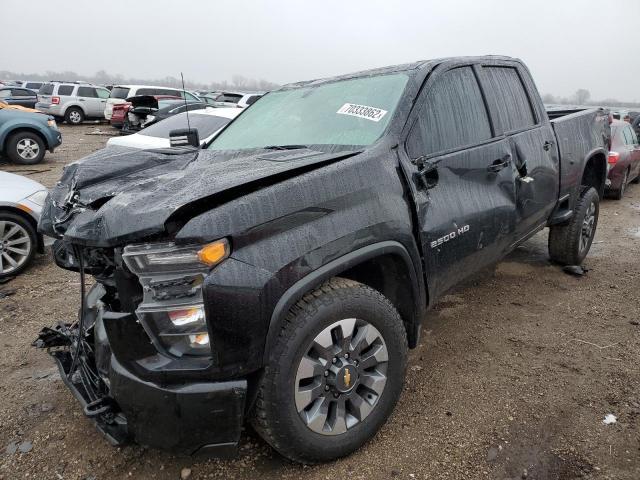 2019-2025 Chevrolet Silverado 1500 Rear Roof Mounted Spoiler with 3rd Brake Light (Used OEM)