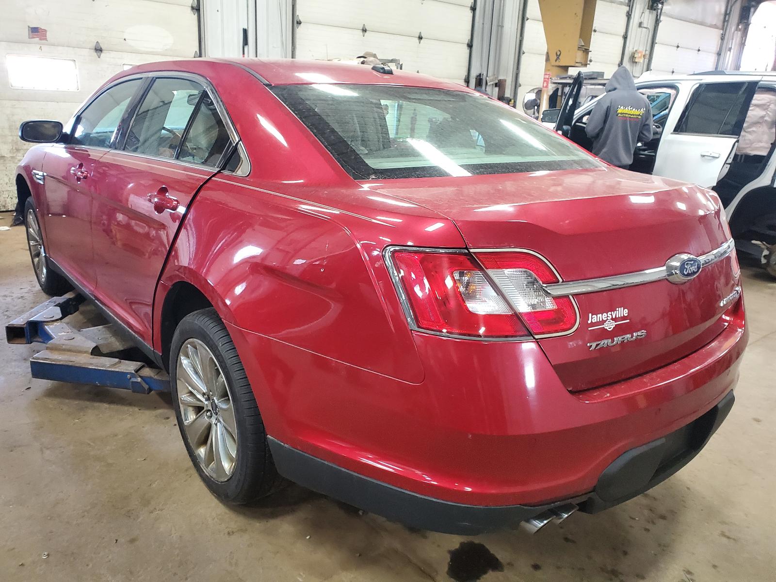 2010-2012 Lincoln MKT Tan Sun Visor with Illuminated Vanity Mirror - Right (Passenger) (Used OEM)