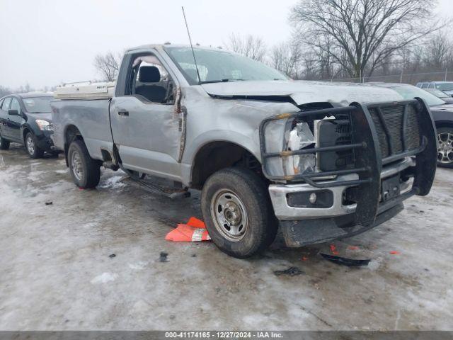 2023-2025 Ford F-250 Super Duty Gray Door Interior Trim Panel - Front, Right (Passenger) (Used OEM)