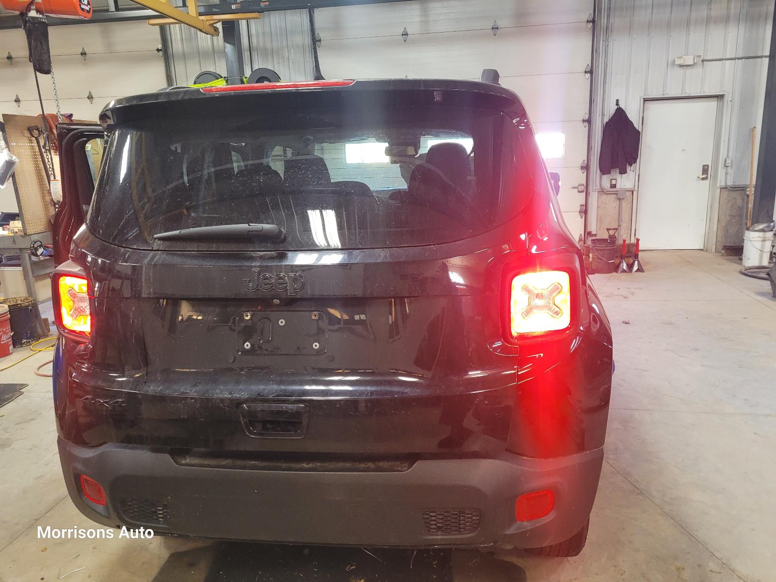 2015-2023 Jeep Renegade Black Interior Quarter Panel Trim Panel - Left (Driver) (Used OEM)