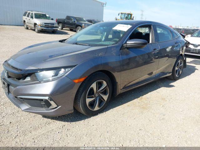 2018-2021 Honda Civic Gray Power Door/Side View Mirror - Right (Passenger) (Used OEM)