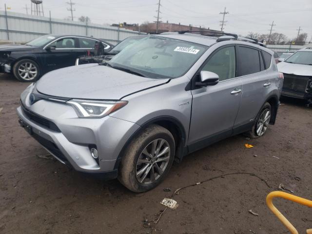 2013-2018 Toyota RAV4 Gray Sun Visor with Illuminated Vanity Mirror and Extension - Left (Driver) (Used OEM)