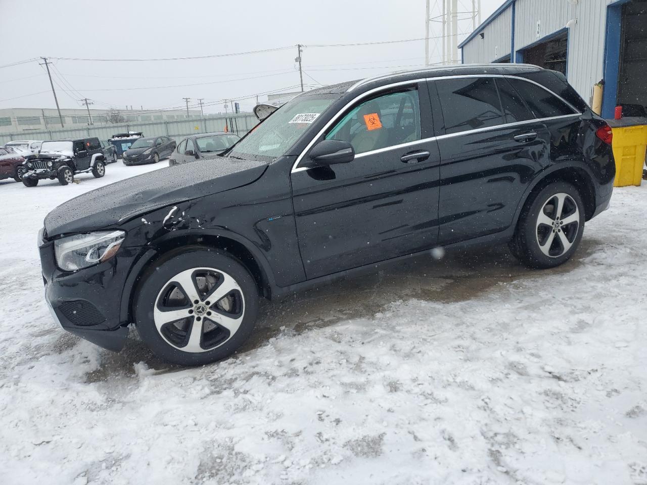2016-2022 Mercedes-Benz GLC63 AMG S Gray Sun Visor with Mirror - Right (Passenger) (Used OEM)