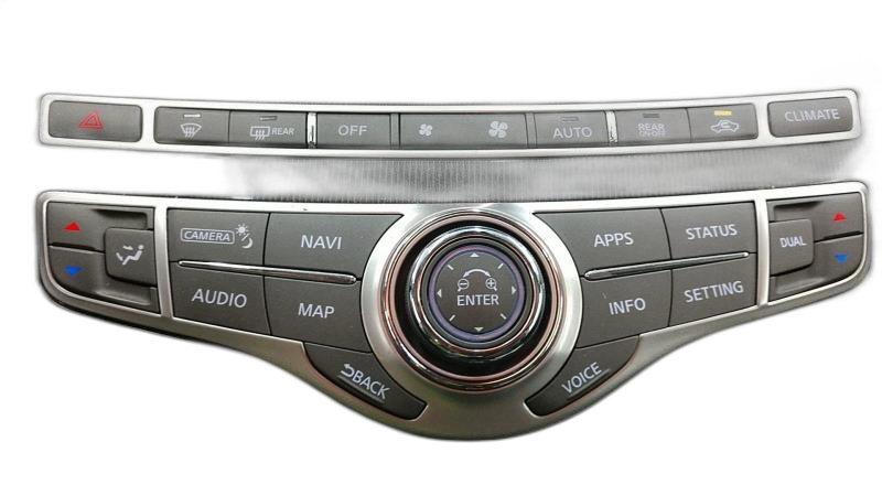 2020-2023 Mercedes-Benz GLS63 AMG Front Center Console Rear Trim Panel with Storage Compartment (Used OEM)