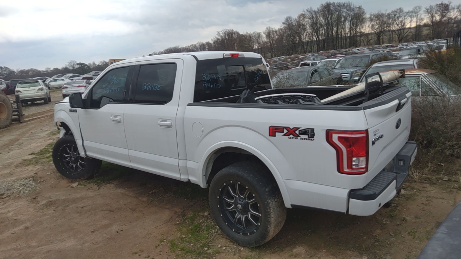 2015-2025 Ford F-150 Under-Bed Spare Tire Carrier (Used OEM)