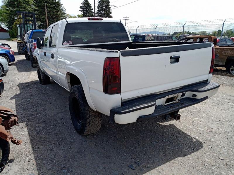 2003-2007 GMC Sierra 2500 HD Tan Door Interior Trim Panel - Front, Right (Passenger) (Used OEM)