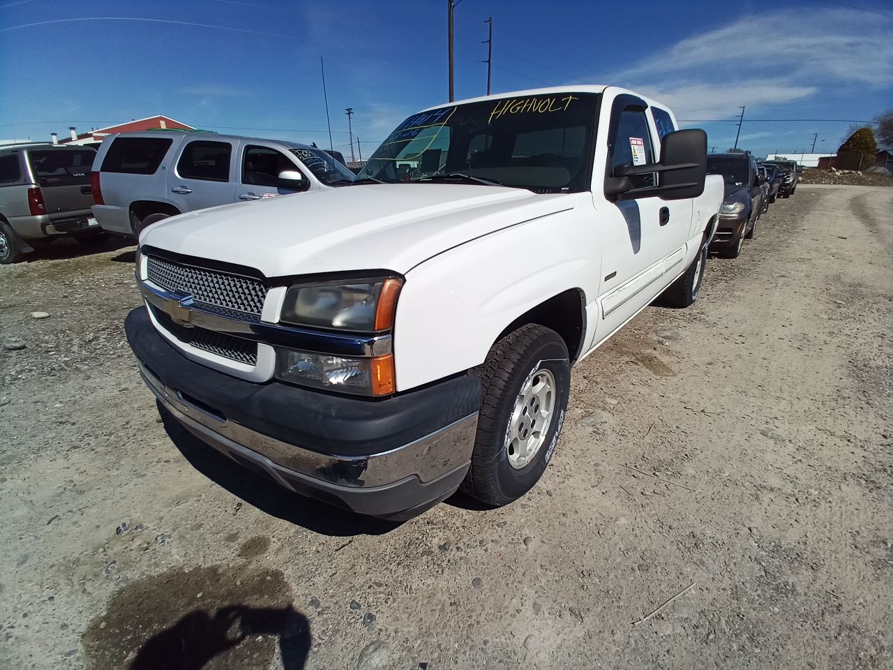 2000-2007 GMC Sierra 1500 Silver 16x6.5 14-Hole Aluminum Spare Wheel (Used OEM)