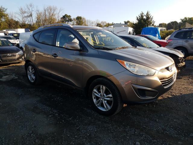 2010-2015 Hyundai Tucson Gray Power Heated Door/Side View Mirror - Left (Driver) (Used OEM)