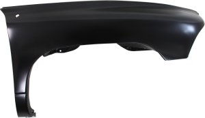Front Fender for Dodge Dakota (1997-2004) and Durango (1998-2003), Right (Passenger) Side, with Antenna Hole, without Name Plate (Emblem) Holes, Replacement