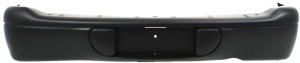 Rear Bumper Cover for Dodge Durango 1998-2003, Primed (Ready to Paint), Replacement