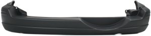 Textured Rear Bumper Cover for Honda CR-V 1997-2001, with Side Light Holes, Compatible with EX/LX Models, Replacement