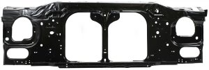 Radiator Support Assembly for Ford Ranger 1998-2011, Black, Steel, Replacement