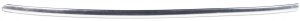 Front Bumper Molding for Ford Grand Marquis 1998-2002, Right (Passenger)=Left (Driver), Plastic, Chrome, Replacement