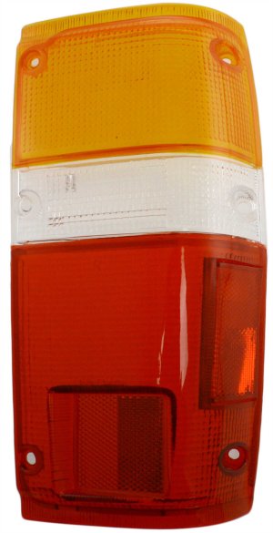 Tail Light Lens for Toyota 4Runner, Right (Passenger) Side, Fits 1984-1989 Models, Replacement