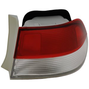 Tail Light for Honda Civic 1999-2000, Left (Driver), Outer, Lens and Housing, Coupe, Replacement