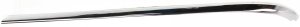 Rear Bumper Molding for Lincoln Town Car (1998-2002), Right (Passenger) Side, Outer, Plastic, Chrome Finish, Replacement